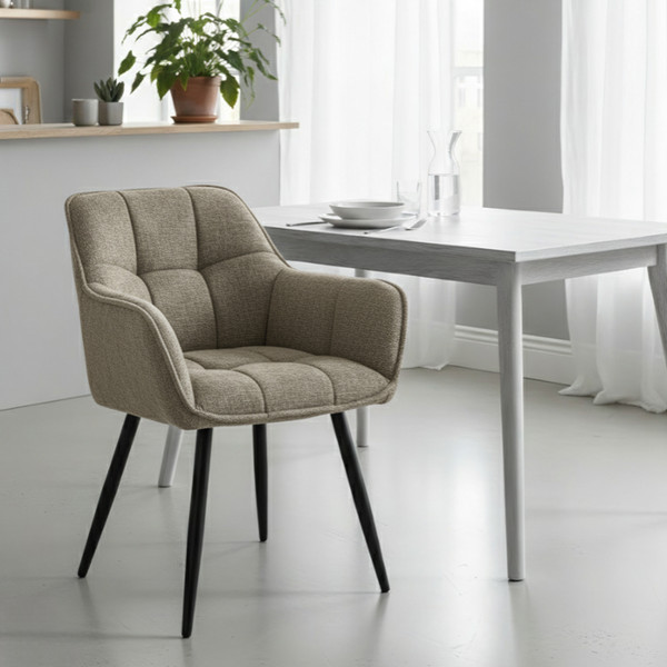 Изображение товара Стул Arvento Аликанте / UF885-4 (серый/черный)