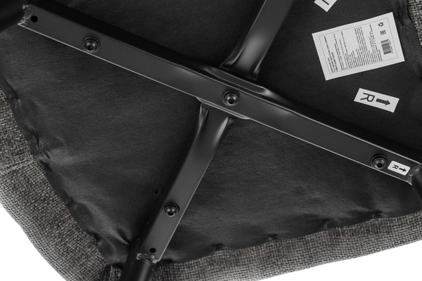 Изображение товара Стул Arvento Аликанте / UF885-15 (графит/черный)