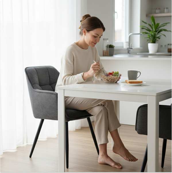 Изображение товара Стул Arvento Аликанте / UF885-15 (графит/черный)