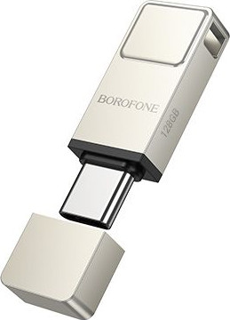 Изображение товара USB flash накопитель Borofone BUD6 64Gb USB 3.0 (металлик)