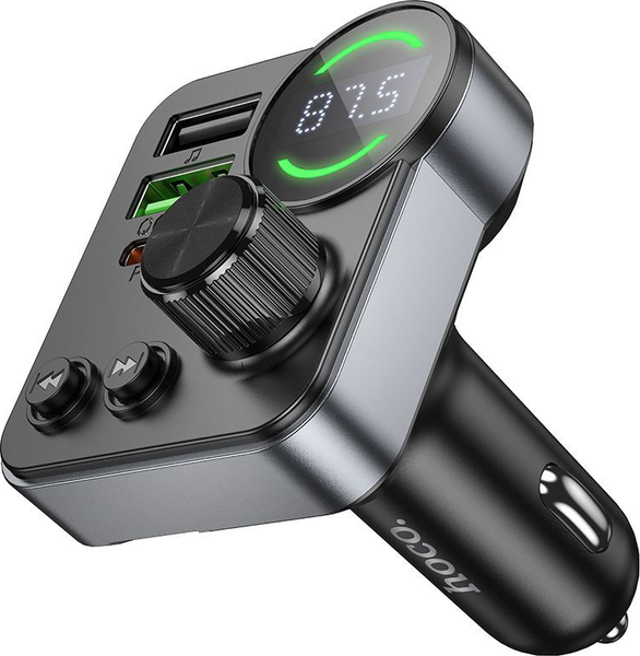 Изображение товара FM-модулятор Hoco E86 (металлик)