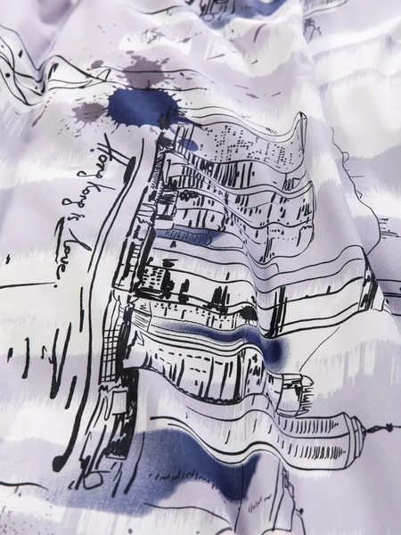 Изображение товара Комплект постельного белья Luisa de Rizzo Гонконг Евро 70931-1+10366-2 (наволочки 70x70)