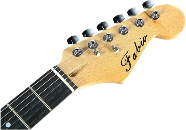Изображение товара Электрогитара Fabio ST100 Double BK (с комплектом аксессуаров)