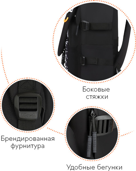 Изображение товара Школьный рюкзак Forst F-City. Street Beat / FT-RT-192502