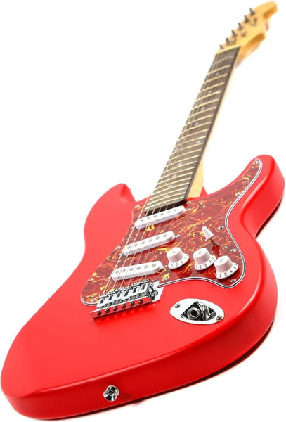 Изображение товара Электрогитара Fabio ST100 MATT RD (с комплектом аксессуаров)