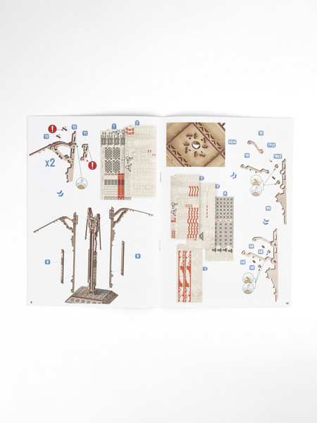 Изображение товара Сборная модель Drovo Арабский зонт / DR032