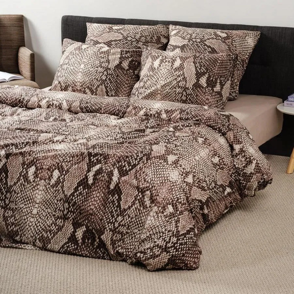 Изображение товара Комплект постельного белья Luisa de Rizzo Змеиная кожа 2сп 20280-1+71141-25 (наволочки 70x70)