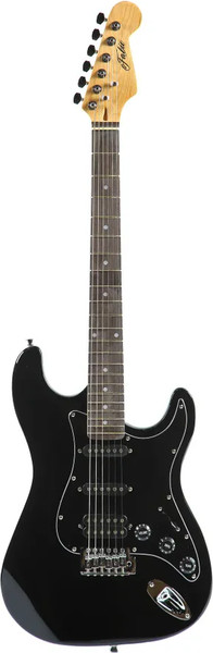 Изображение товара Электрогитара Fabio ST200 Double BK (с комплектом аксессуаров)