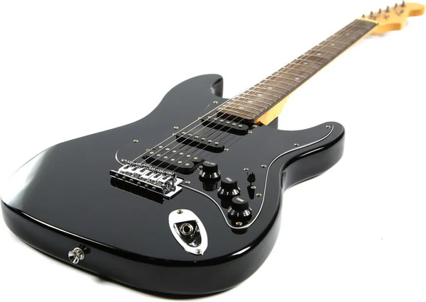 Изображение товара Электрогитара Fabio ST200 Double BK (с комплектом аксессуаров)