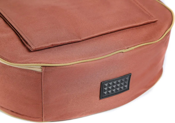 Изображение товара Чехол для гитары No Brand FS-4100 утепленный 10мм (рыжий)