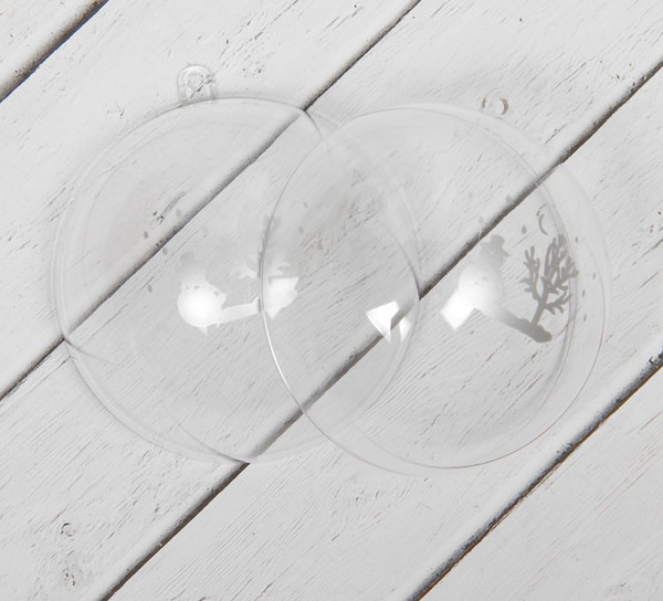 Изображение товара Заготовка для творчества Sima-Land Подвеска. Шар с рисунком / 2291360