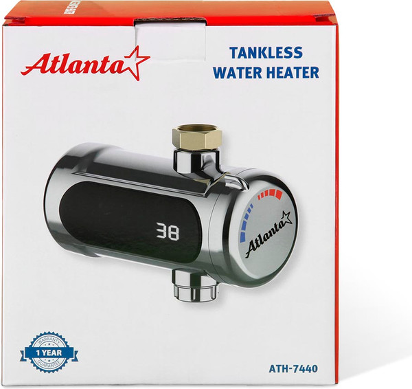 Изображение товара Проточный водонагреватель Atlanta ATH-7440 (серебристый)