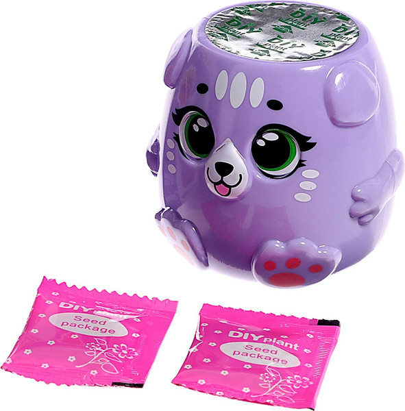 Изображение товара Набор для выращивания растений Эврики Выращиваем травку. Котики / 9415586