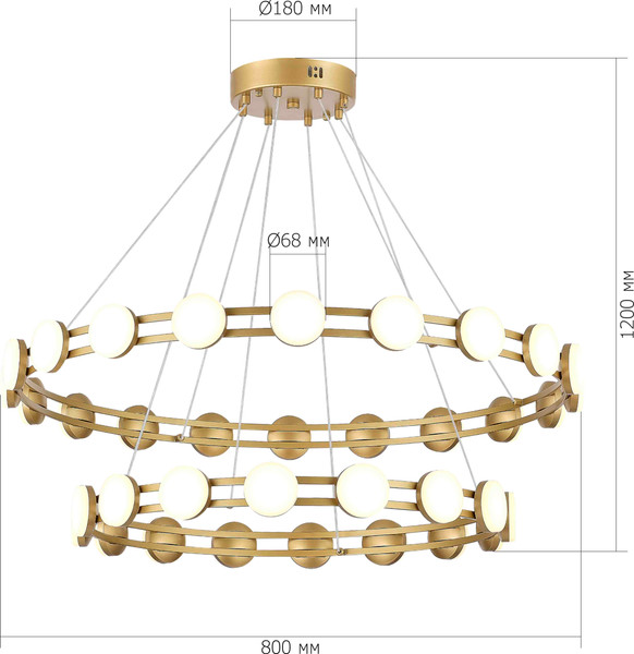 Изображение товара Люстра ST Luce SL6610.203.36