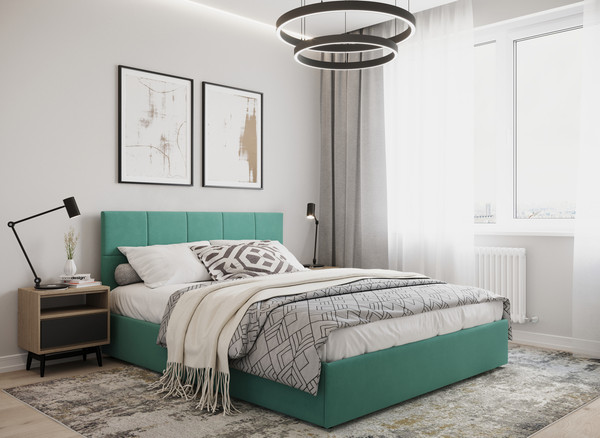 Изображение товара Двуспальная кровать Moon Family 1261 / MF012602