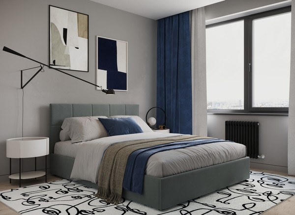 Изображение товара Полуторная кровать Moon Family 1261 / MF012633