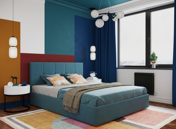 Изображение товара Двуспальная кровать Moon Family 1261 / MF012784