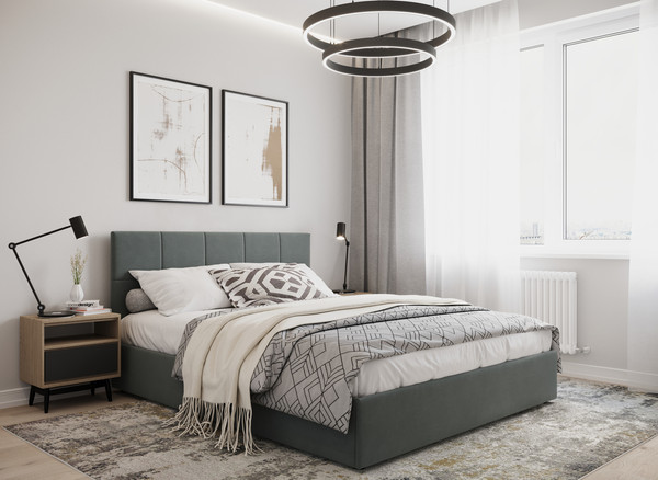 Изображение товара Двуспальная кровать Moon Family 1261 / MF012846