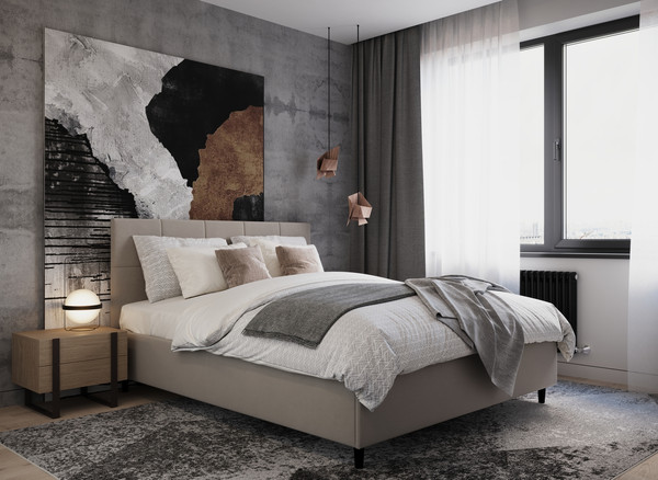 Изображение товара Двуспальная кровать Moon Family 1261 / MF012656