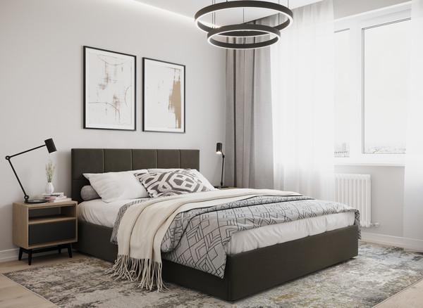 Изображение товара Двуспальная кровать Moon Family 1261 / MF012626