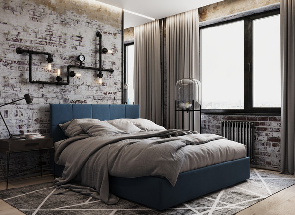 Изображение товара Двуспальная кровать Moon Family 1261 / MF012837