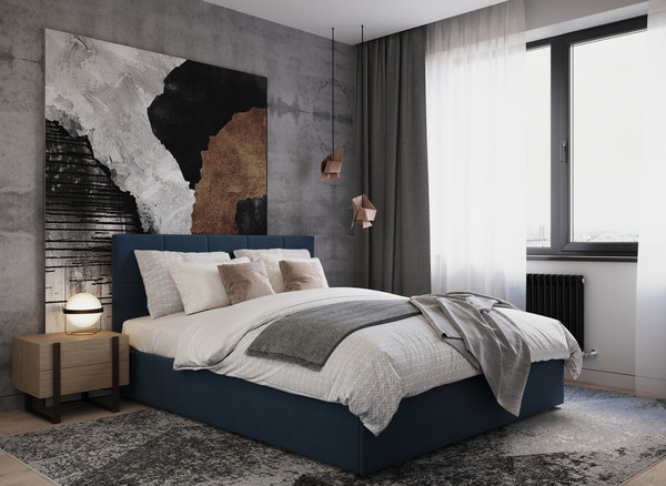 Изображение товара Двуспальная кровать Moon Family 1261 / MF012837