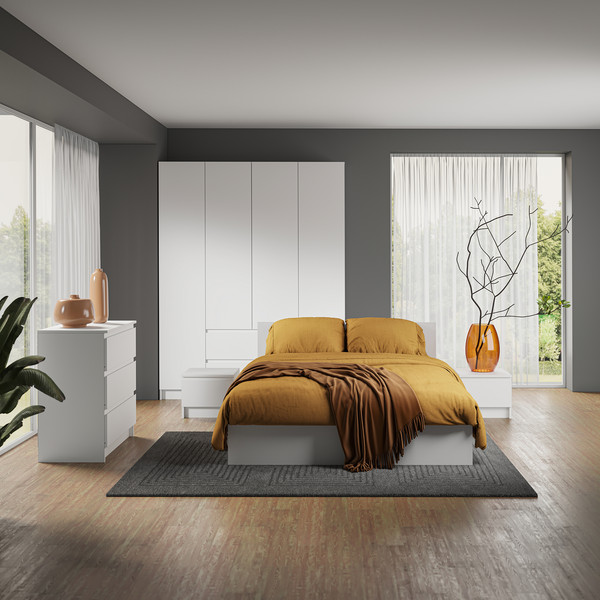 Изображение товара Комод Империал Оникс Вайт 3ящ (белый)