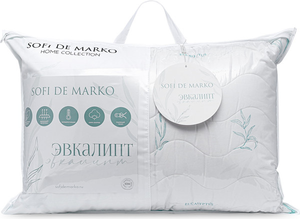 Изображение товара Подушка для сна Sofi de Marko Эвкалипт 50х70 / Под- Эв-50х70