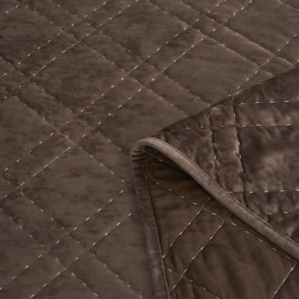 Изображение товара Набор текстиля для спальни Sofi de Marko Селена 260х260 / Пок-СЛк-260х260 (капучино)