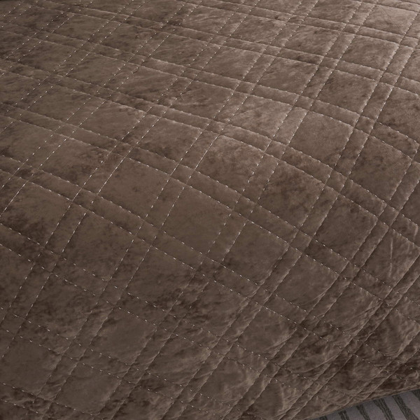 Изображение товара Набор текстиля для спальни Sofi de Marko Селена 260х260 / Пок-СЛк-260х260 (капучино)