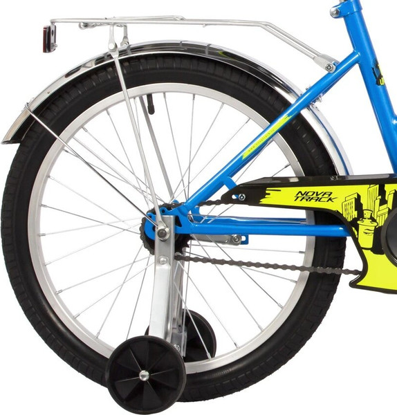Изображение товара Детский велосипед Novatrack 20 Urban 203URBAN.BL22 (синий, разобранный, в коробке)