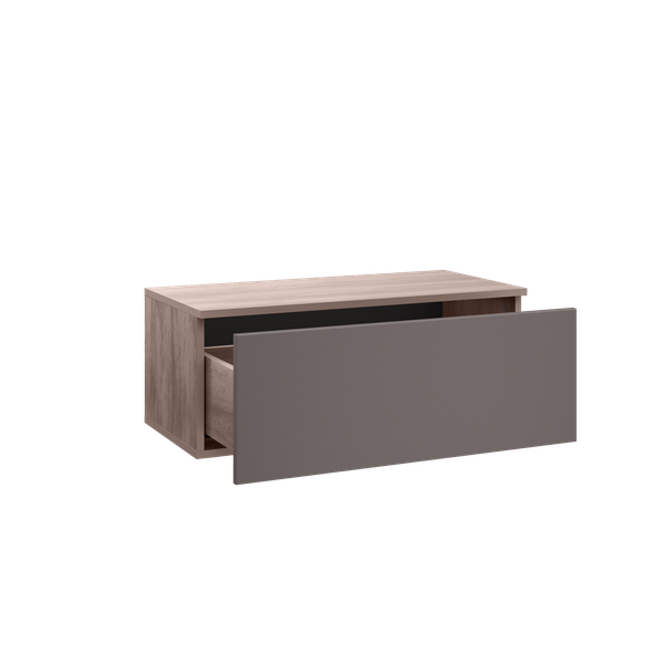 Изображение товара Тумба Mobi Роквуд под ТВ 16.54.01 (эмили блаш U9135/графит мягкая шагрень 2998 ПВХ)