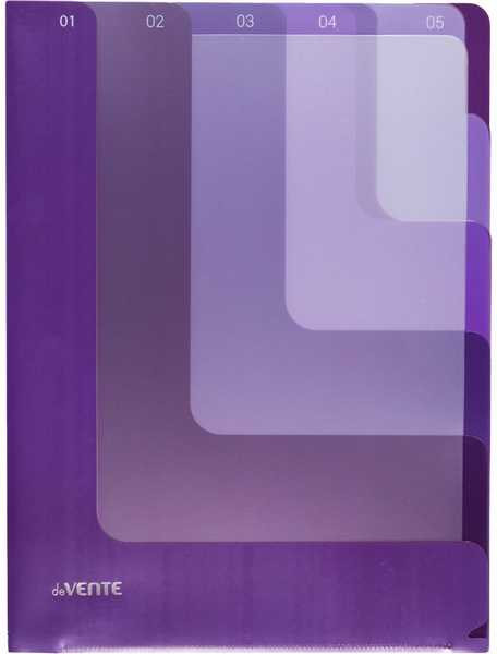 Изображение товара Папка-уголок deVente Degrade / 3074413 (сиреневый)