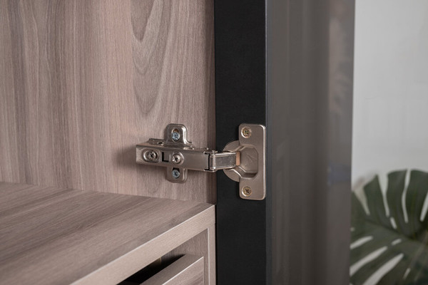 Изображение товара Шкаф-пенал с витриной Mobi Роквуд 16.322.04 (эмили блаш U9135)