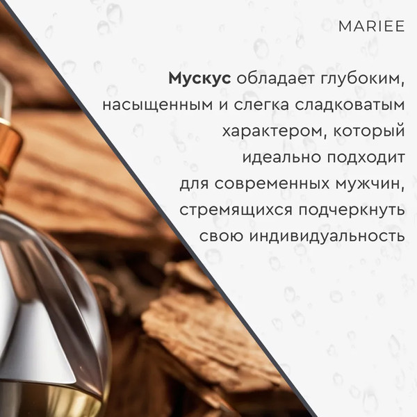 Изображение товара Гель для душа Mariee for men Мускус (460мл)