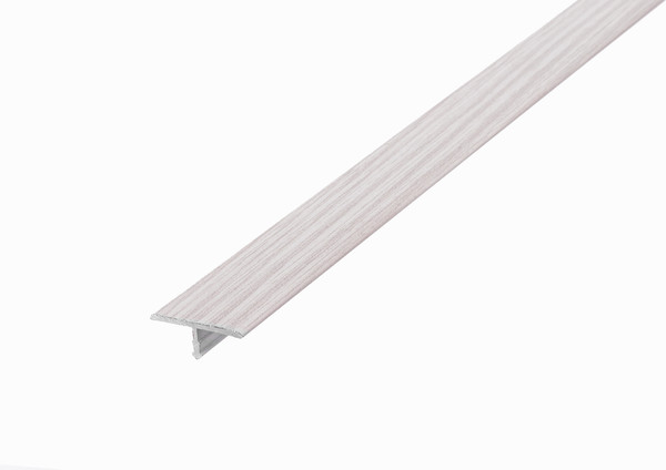 Изображение товара Профиль декоративный Русский Профиль Т-образный 26мм 2.7м (ясень серый)