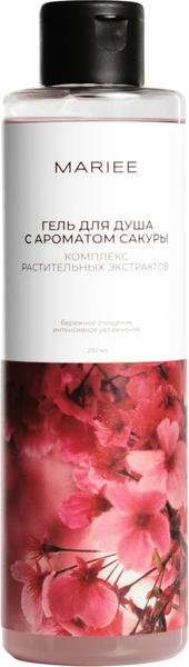 Изображение товара Гель для душа Mariee с ароматом Сакуры (250мл)