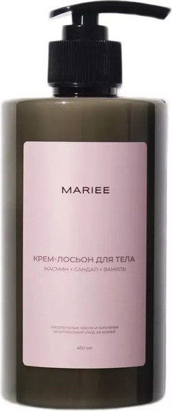 Изображение товара Крем для тела Mariee Жасмин+сандал+ваниль (460мл)