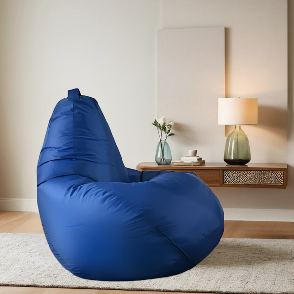 Изображение товара Бескаркасное кресло Mio Tesoro Груша XXXL / GF-140x95-SI (синий)