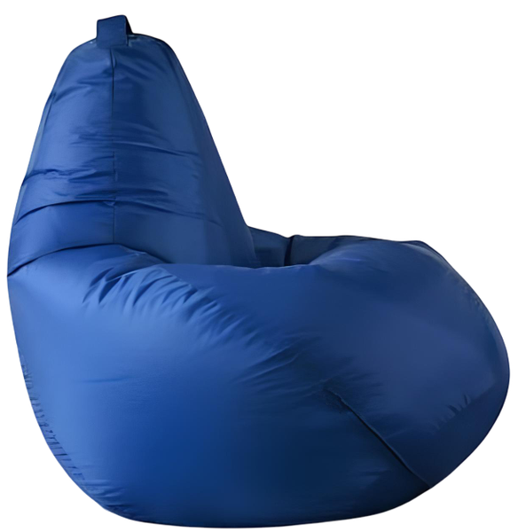 Изображение товара Бескаркасное кресло Mio Tesoro Груша XXXL / GF-140x95-SI (синий)