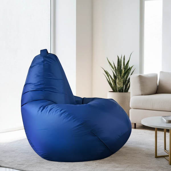 Изображение товара Бескаркасное кресло Mio Tesoro Груша XXXL / GF-140x95-SI (синий)