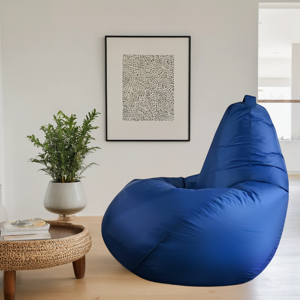 Изображение товара Бескаркасное кресло Mio Tesoro Груша XXXL / GF-140x95-SI (синий)