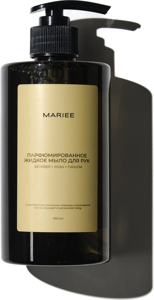 Изображение товара Мыло жидкое Mariee Ветивер+роза+пачули (460мл)