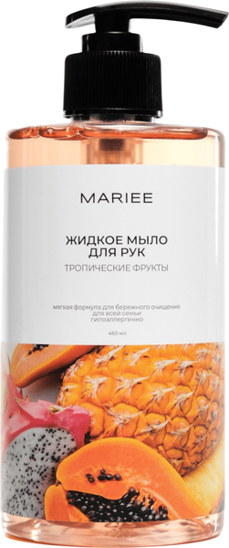 Изображение товара Мыло жидкое Mariee с ароматом Тропических фруктов (460мл)