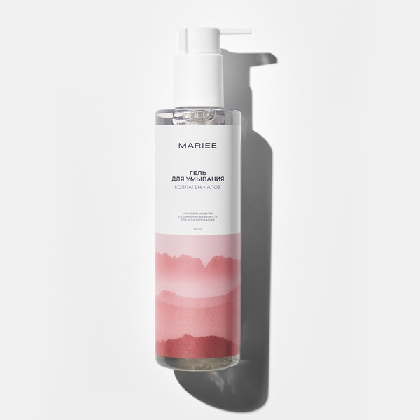 Изображение товара Гель для умывания Mariee Коллаген+Алоэ (250мл)