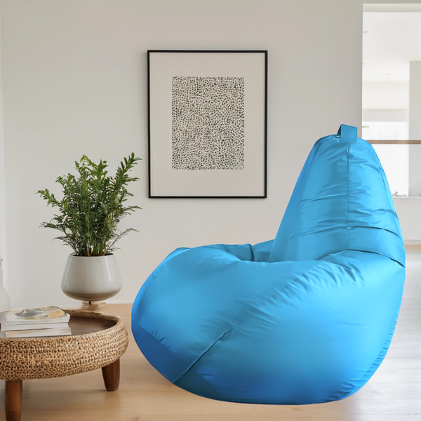 Изображение товара Бескаркасное кресло Mio Tesoro Груша XXXL / GF-140x95-NE (небесный)