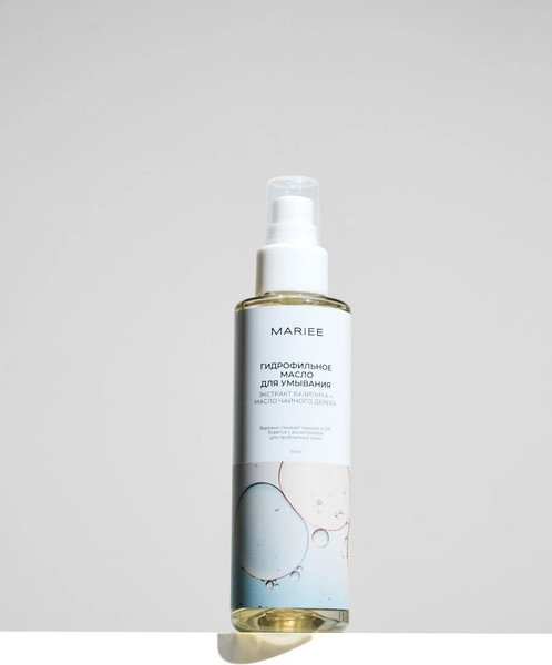 Изображение товара Гидрофильное масло Mariee Экстракт базилика+масло чайного дерева (150мл)