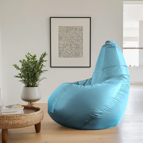 Изображение товара Бескаркасное кресло Mio Tesoro Груша XXXL / GF-140x95-BI (бирюза)