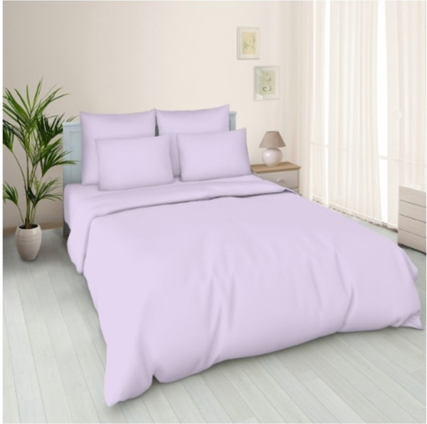 Изображение товара Простыня Реноме 1.5сп Поплин 150x220 (лаванда)