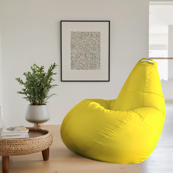 Изображение товара Бескаркасное кресло Mio Tesoro Груша XXXL / GF-140x95-ZH (желтый)